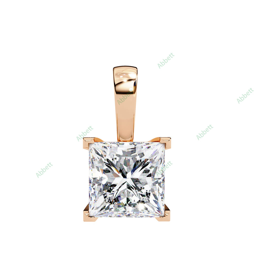 Princess Solitaire Pendant PE1235