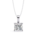 Load image into Gallery viewer, Princess Solitaire Pendant PE1235
