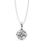Load image into Gallery viewer, Round Solitaire Pendant PE1236
