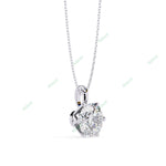 Load image into Gallery viewer, Round Solitaire Pendant PE1238
