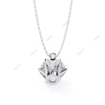 Load image into Gallery viewer, Round Solitaire Pendant PE1238
