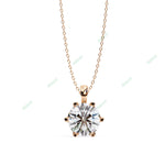 Load image into Gallery viewer, Round Solitaire Pendant PE1238

