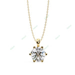 Load image into Gallery viewer, Round Solitaire Pendant PE1238
