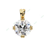 Load image into Gallery viewer, Round Solitaire Pendant PE1239
