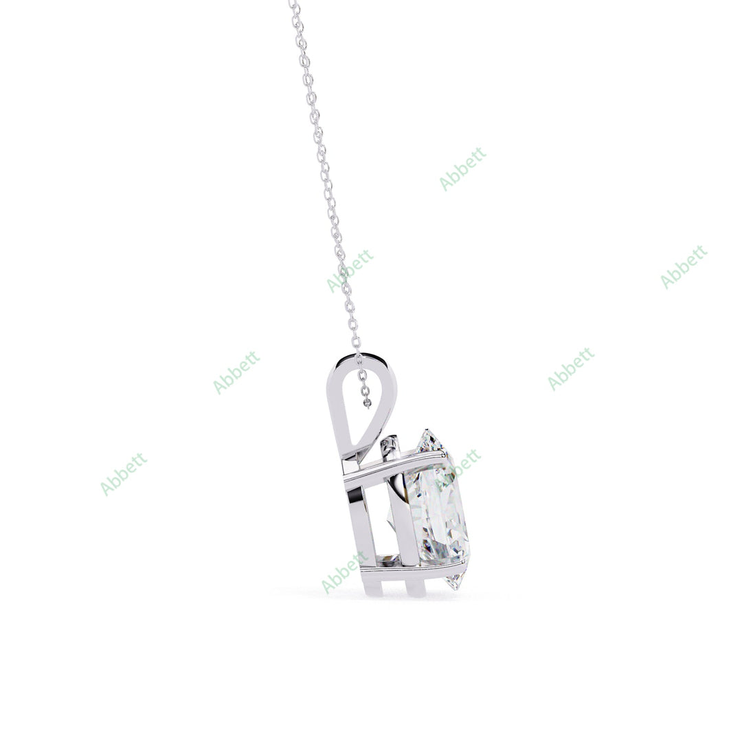 Oval Solitaire Pendant PE1240