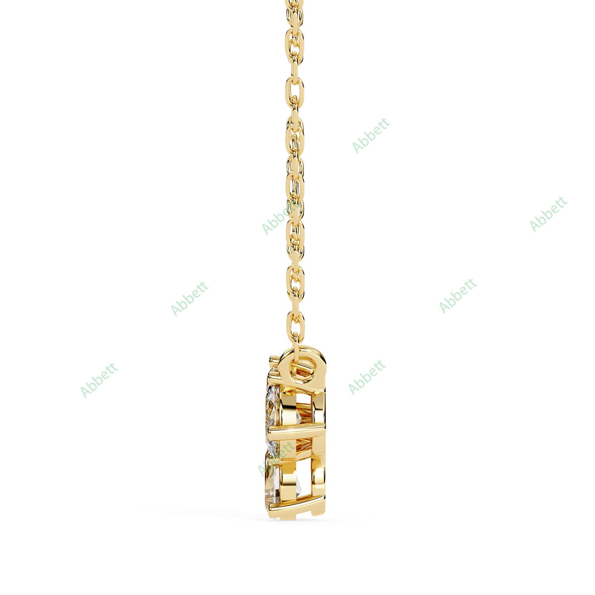 Three Stone Fashion Pendant PE1244