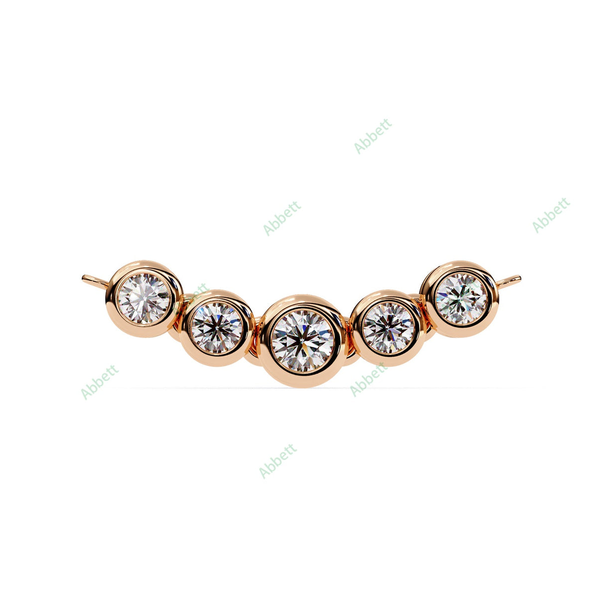 Bezel Bar Pendant PE1245