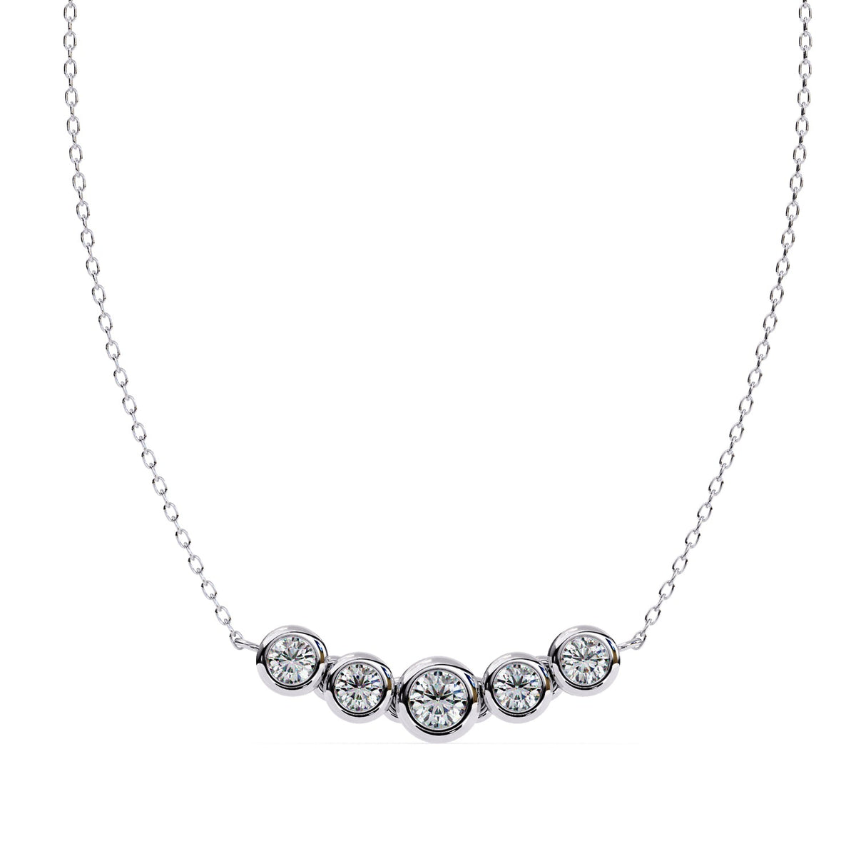 Bezel Bar Pendant PE1245
