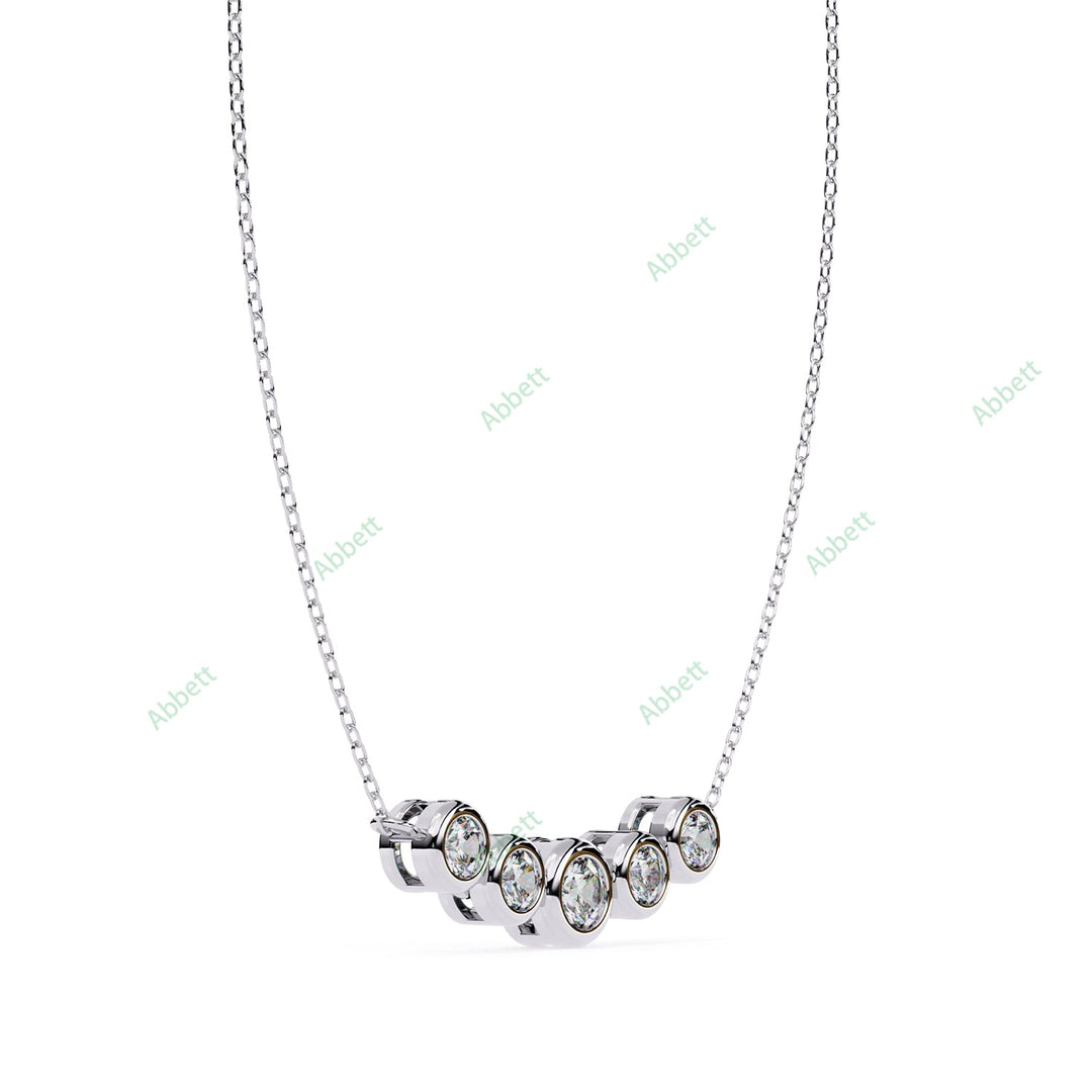 Bezel Bar Pendant PE1245