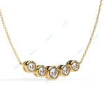 Load image into Gallery viewer, Bezel Bar Pendant PE1245