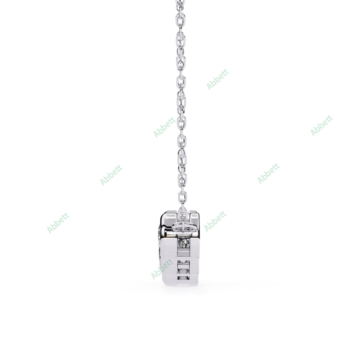 Bezel Bar Pendant PE1245