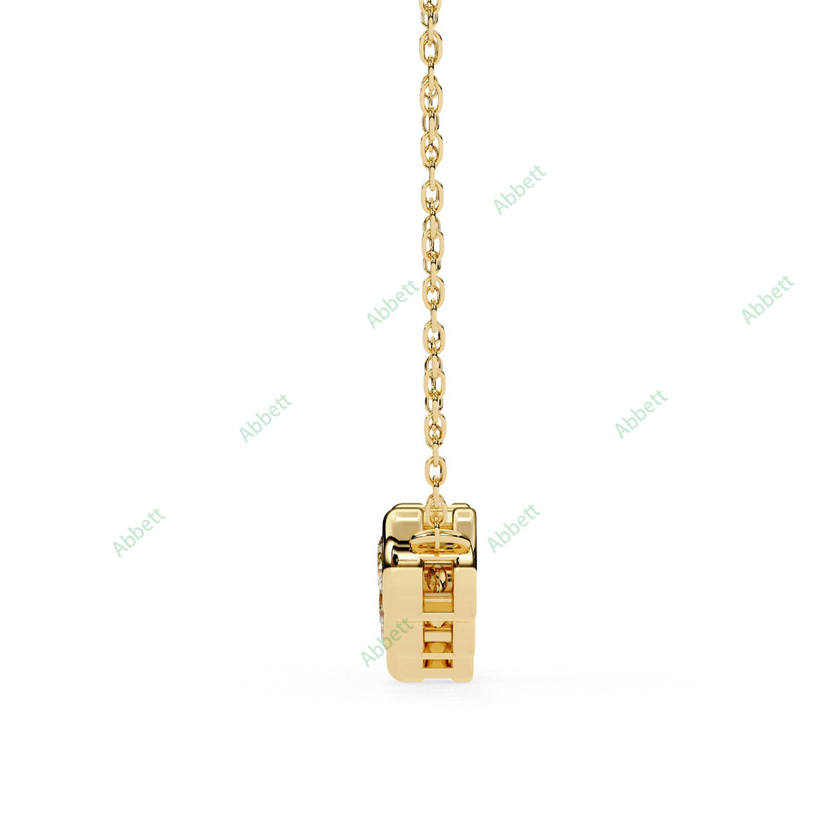 Bezel Bar Pendant PE1245