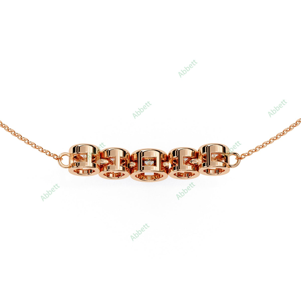 Bezel Bar Pendant PE1245