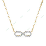 Load image into Gallery viewer, Round Infinity Pendant PE1246
