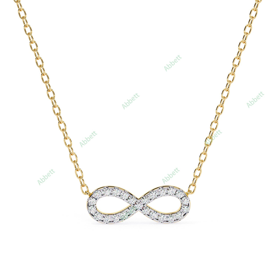 Round Infinity Pendant PE1246