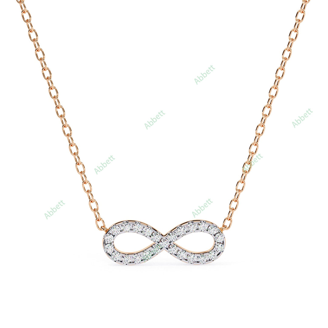 Round Infinity Pendant PE1246
