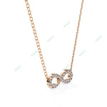 Load image into Gallery viewer, Round Infinity Pendant PE1246
