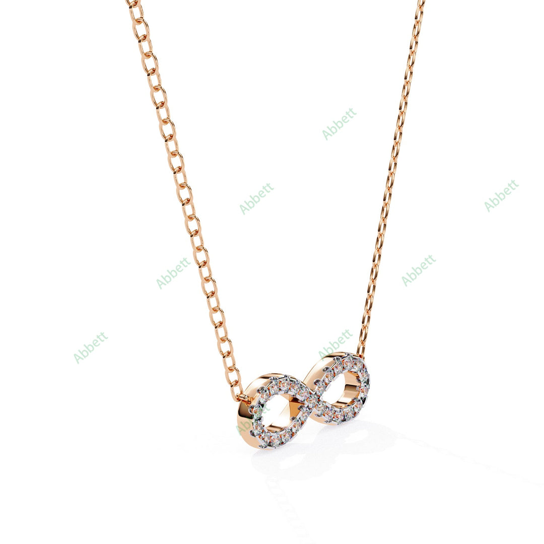 Round Infinity Pendant PE1246