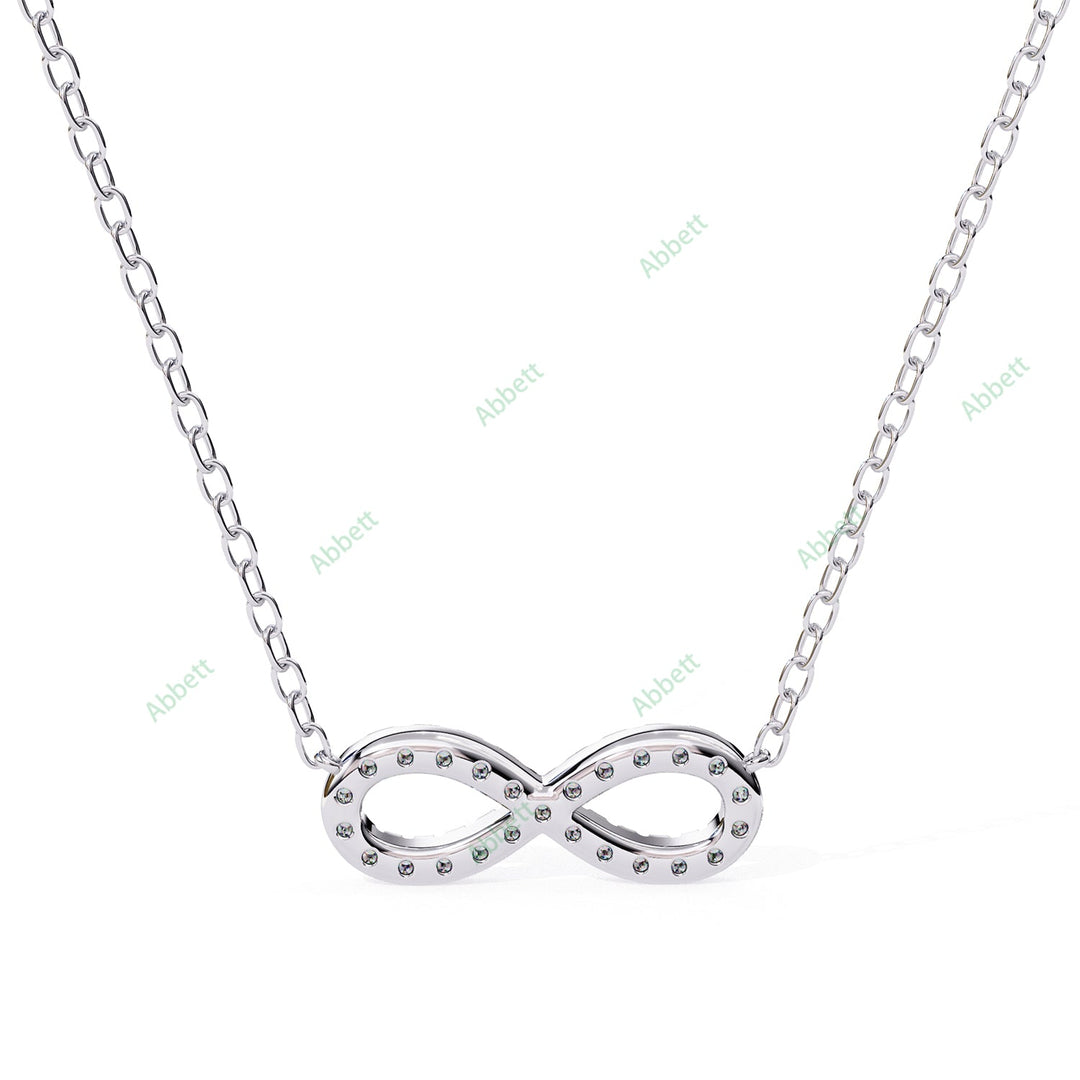 Round Infinity Pendant PE1246