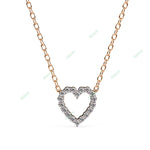 Load image into Gallery viewer, Round Heart Pendant PE1247
