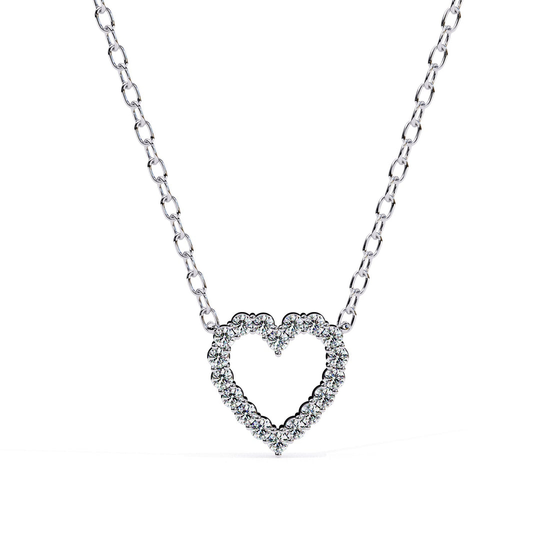 Round Heart Pendant PE1247
