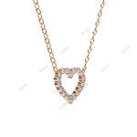 Load image into Gallery viewer, Round Heart Pendant PE1247
