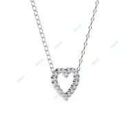 Round Heart Pendant PE1247