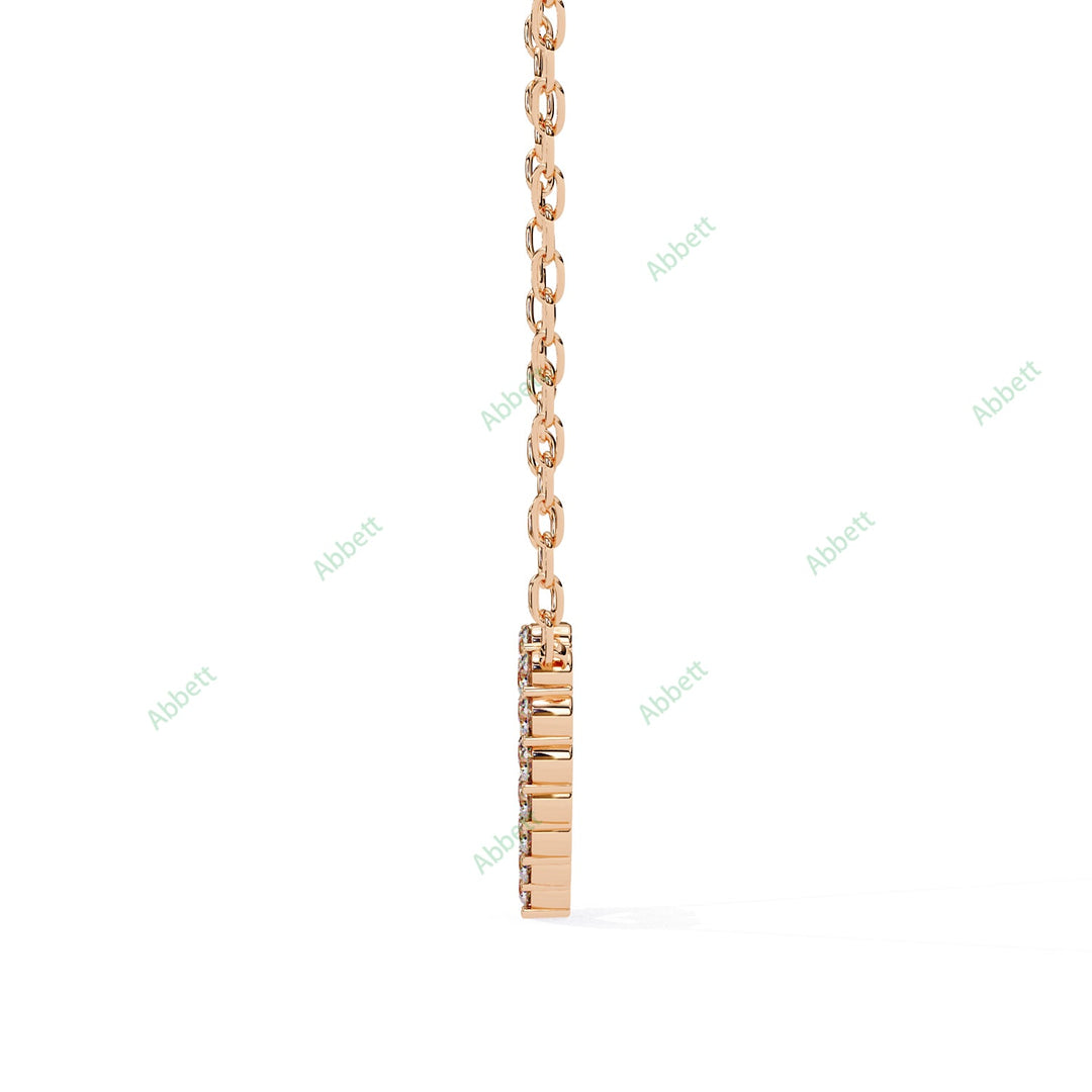 Round Heart Pendant PE1247