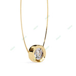 Load image into Gallery viewer, Round Solitaire Pendant PE1248
