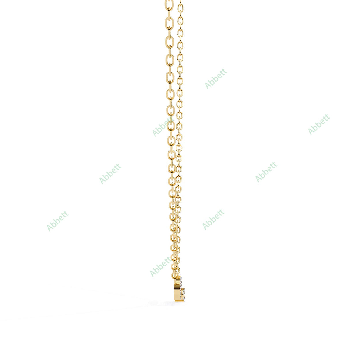 Paperclip Designer Pendant PE1249
