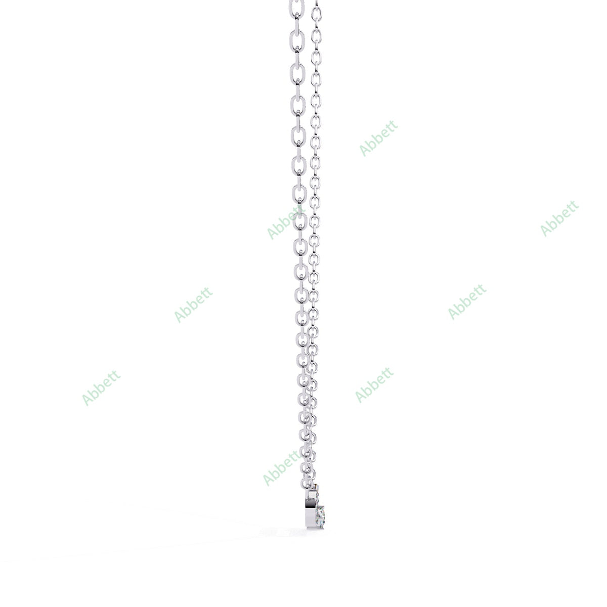 Paperclip Designer Pendant PE1249