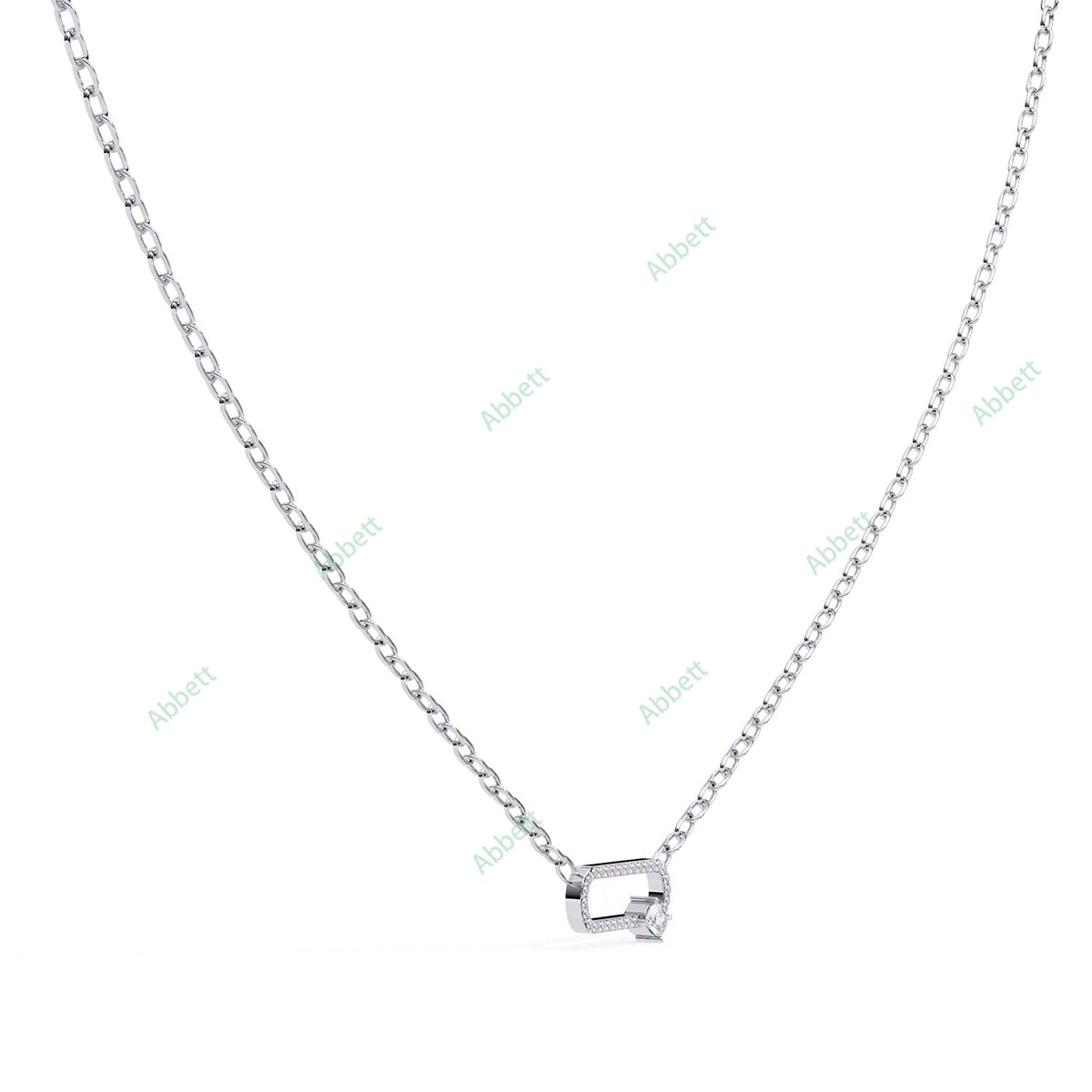 Paperclip Designer Pendant PE1249