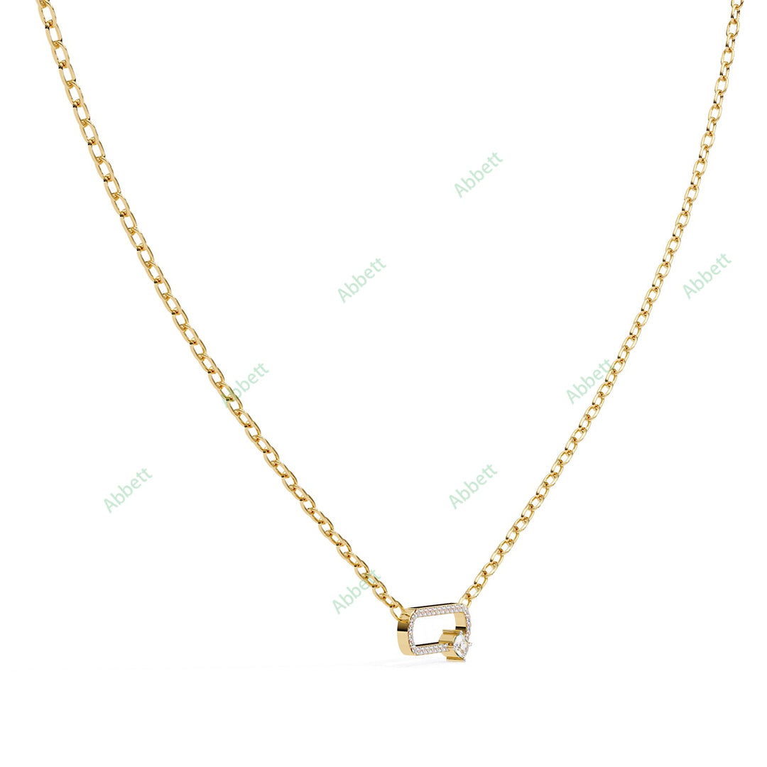 Paperclip Designer Pendant PE1249