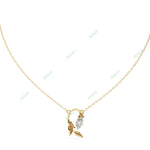 Load image into Gallery viewer, Marquise Nature Pendant PE1250
