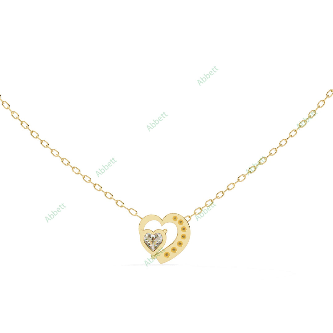 Heart Floating Pendant PE1251