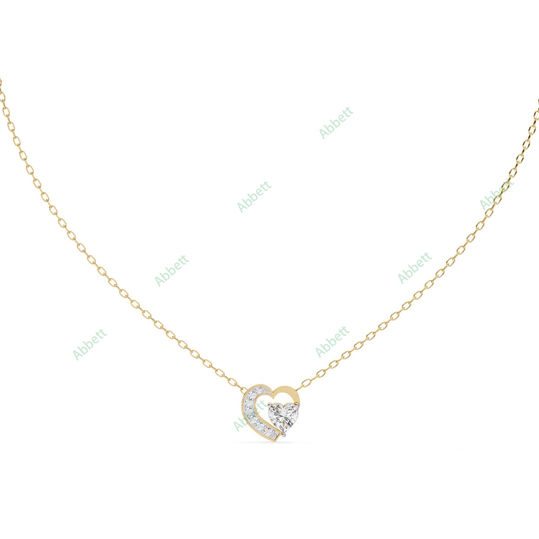 Heart Floating Pendant PE1251