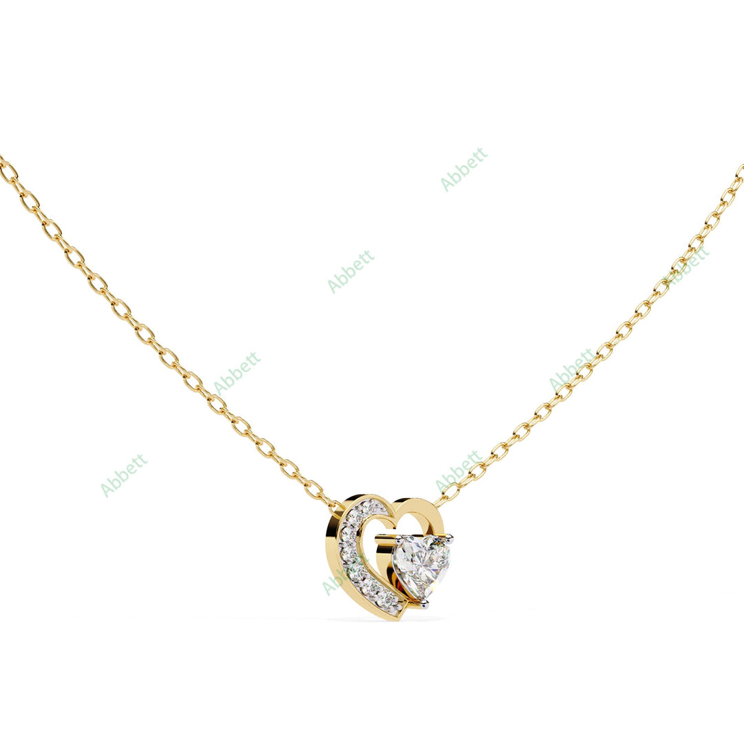Heart Floating Pendant PE1251
