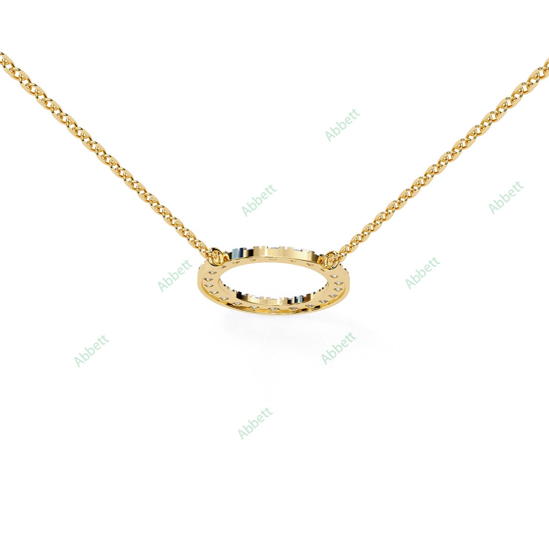 Round Circle Pendant PE1252