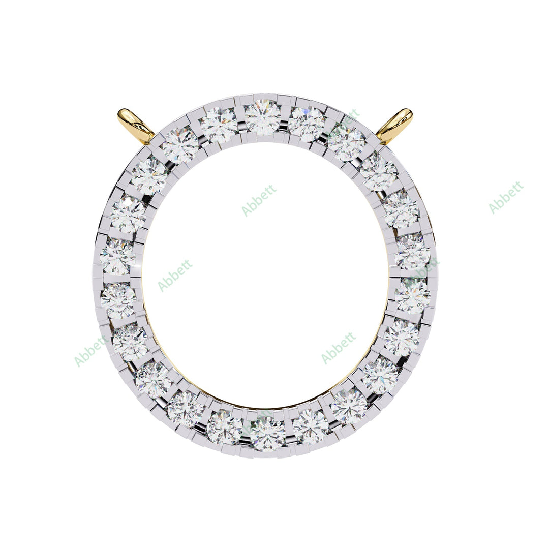 Round Circle Pendant PE1252
