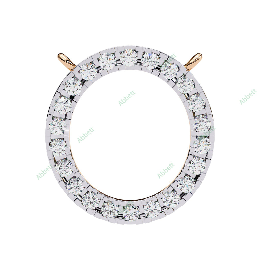 Round Circle Pendant PE1252