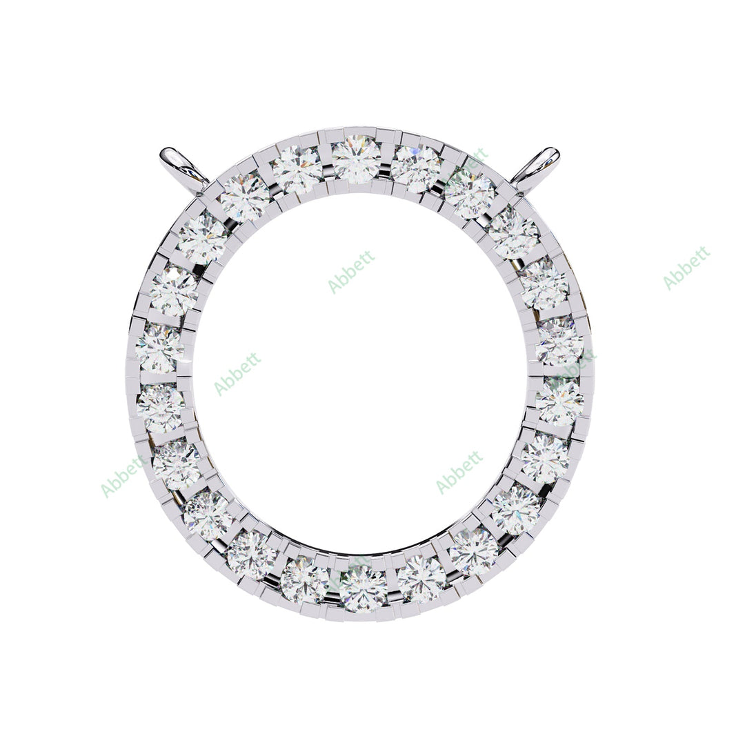 Round Circle Pendant PE1252
