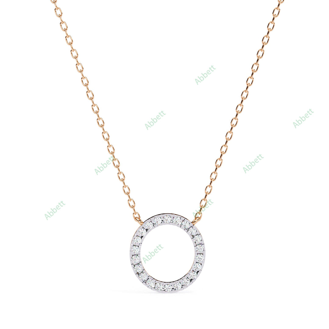 Round Circle Pendant PE1252