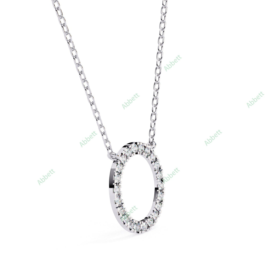 Round Circle Pendant PE1252