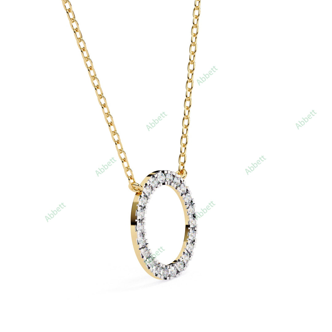 Round Circle Pendant PE1252