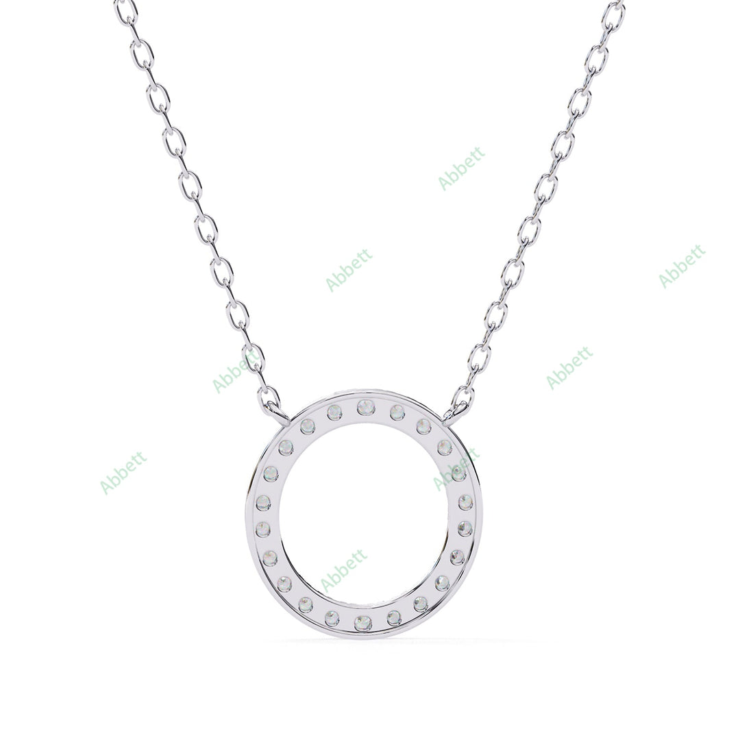 Round Circle Pendant PE1252