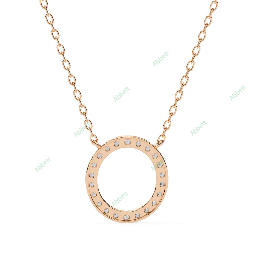 Round Circle Pendant PE1252