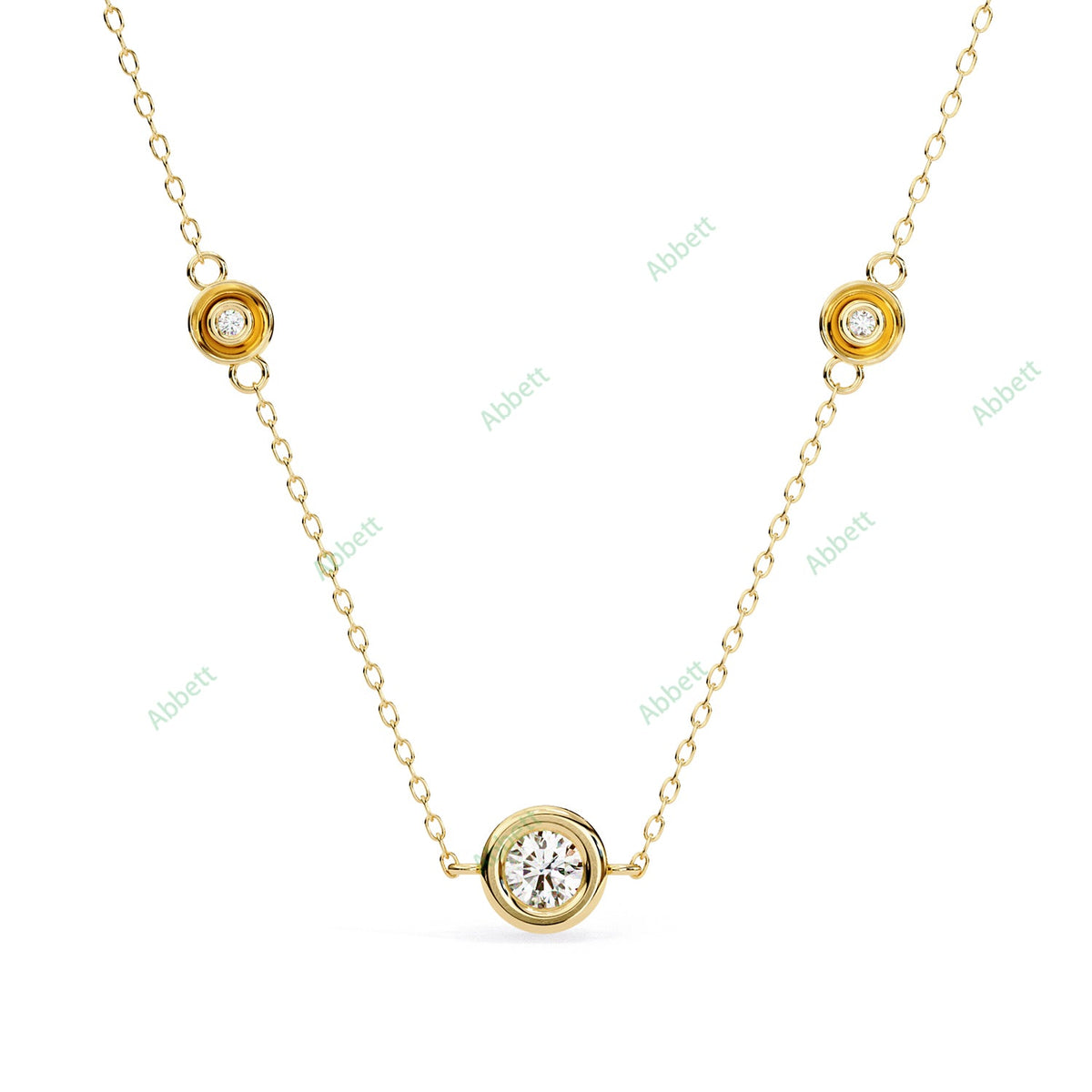 Bezel Station Pendant PE1254