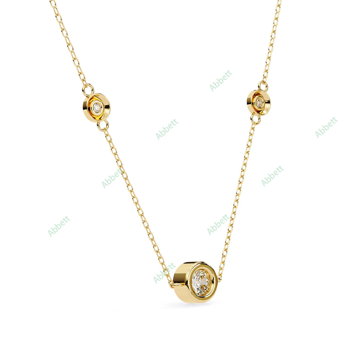 Bezel Station Pendant PE1254