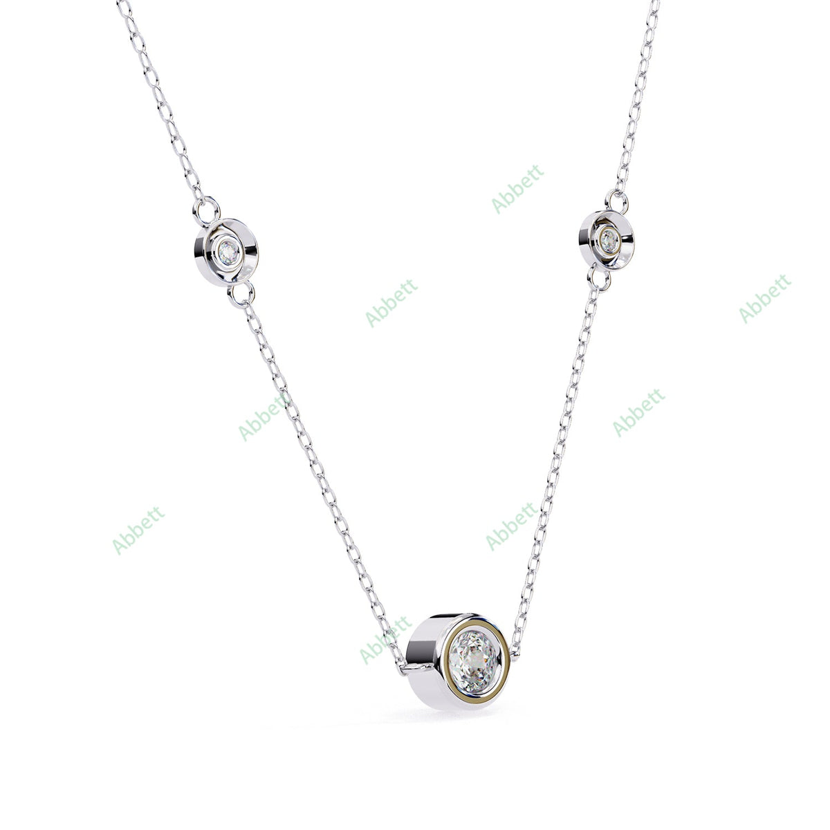 Bezel Station Pendant PE1254