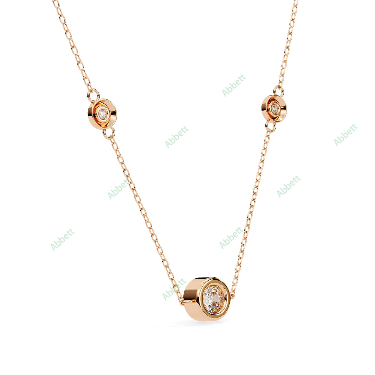 Bezel Station Pendant PE1254